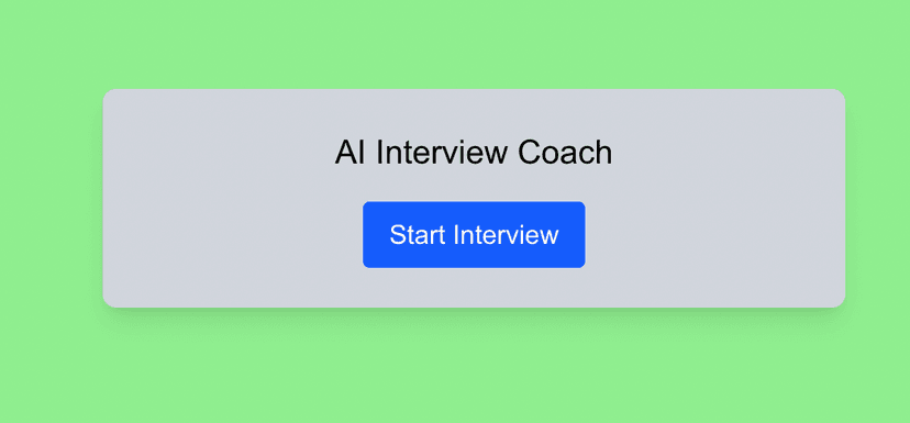 AI Interview Coach